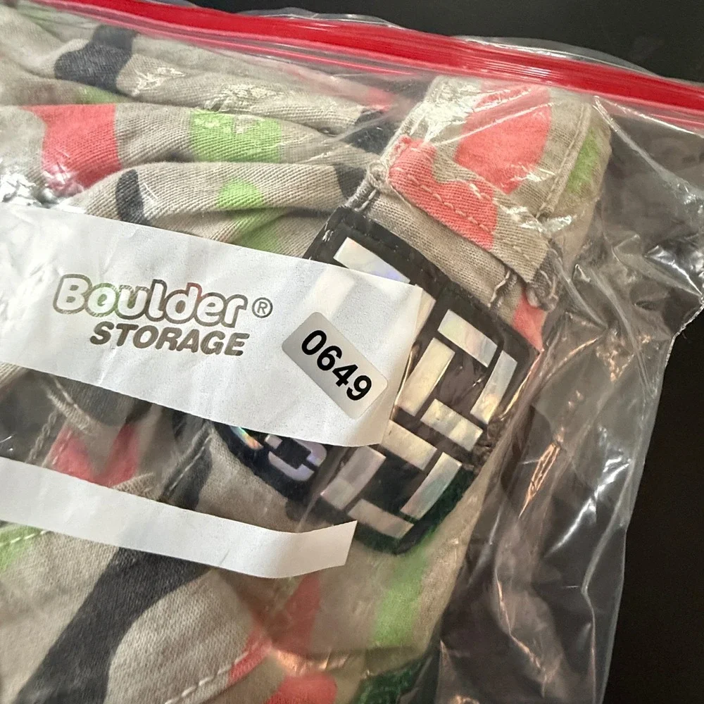 Demolition‎ Mens Camo Shorts Size 40 Multicolor Neon Green Pink Grey 2019